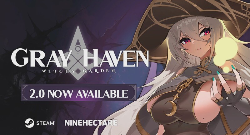 [动作ARPG] 灰色乐园（Gray Haven : Witch’s Garden）v3.1.1 官方中文7G游戏中文版下载|无需安装解压即玩-游界无限