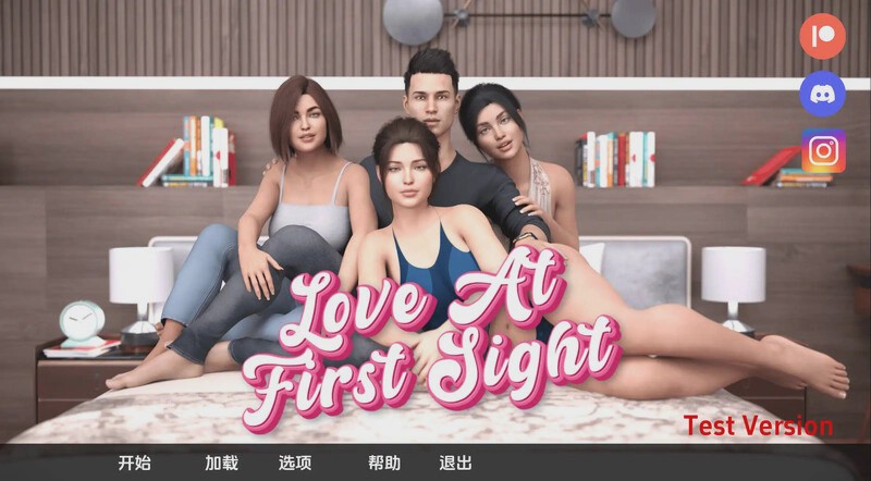 [欧美SLG/动态] 一见钟情（Love at First Sight）V0.1 PC+安卓 汉化中文 1.7G游戏中文版下载|无需安装解压即玩-游界无限