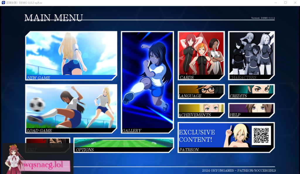 [SLG/汉化] 足球女孩 SoccerGirls! V0.02 PC+安卓AI汉化版 1.4G游戏中文版下载|无需安装解压即玩-游界无限