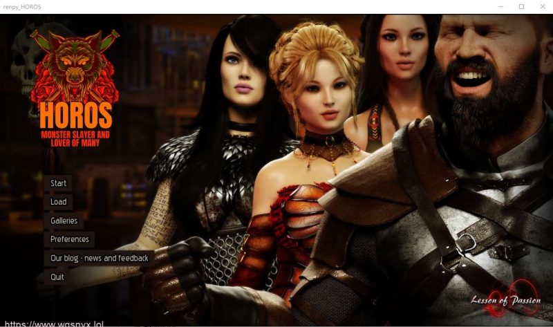 [SLG/动态] HOROS -怪物杀手和许多人的情人 monster slayer and lover of many 3G游戏中文版下载|无需安装解压即玩-游界无限