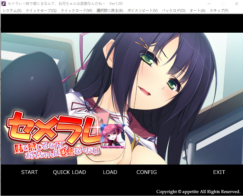 [ADV/汉化] 居然对妹妹有感觉，哥哥你真是变态呢~ AI汉化版★全CV 500M游戏中文版下载|无需安装解压即玩-游界无限