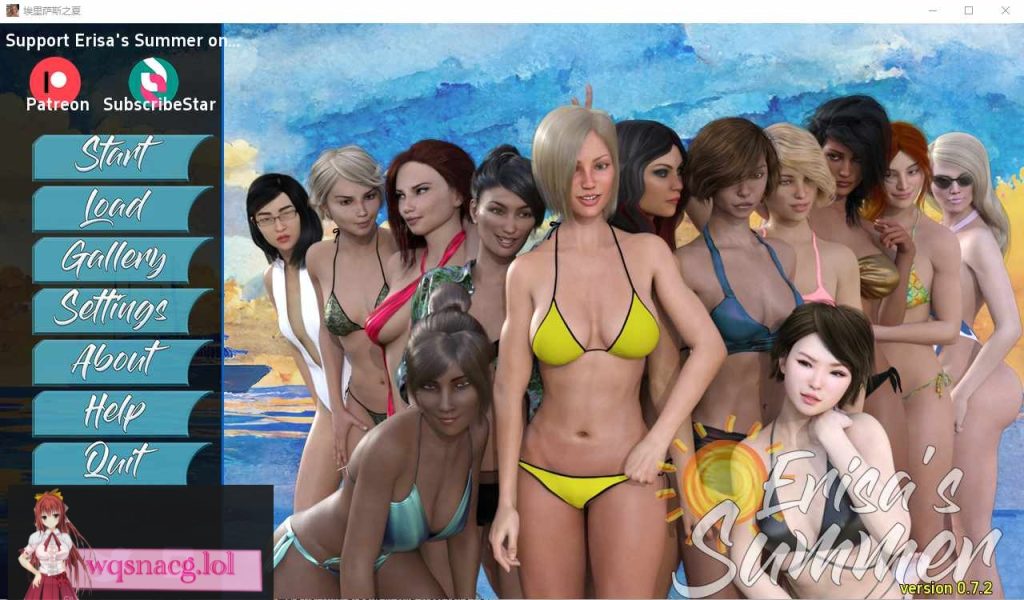 [SLG/汉化] 厄丽莎的夏天 Erisa’s Summer [v0.7.2] PC+安卓汉化版3.2G游戏中文版下载|无需安装解压即玩-游界无限