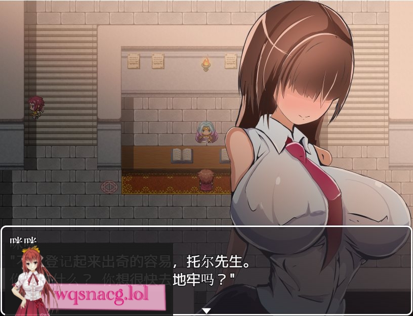 [日系RPG/汉化] 蒙眼女孩给朋友戴绿帽子的故事PC+安卓汉化版500M游戏中文版下载|无需安装解压即玩-游界无限