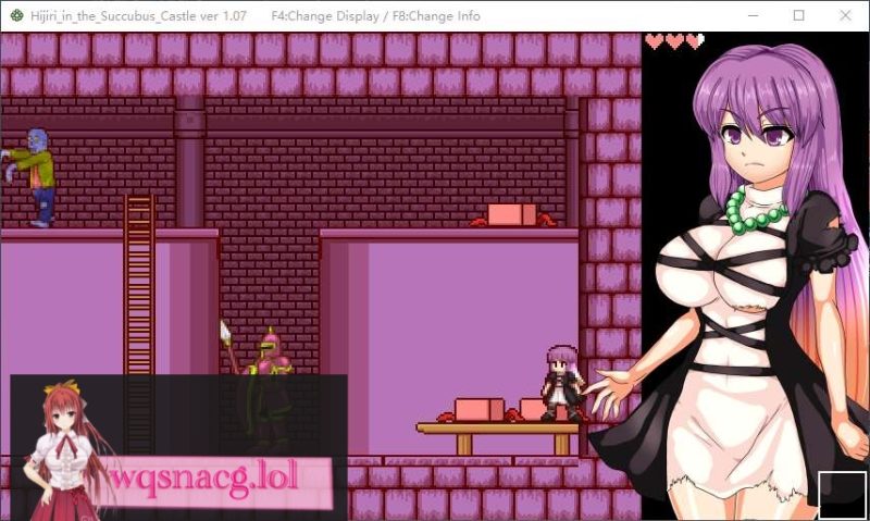 [2024年7月新作/恶魔城ACT/动态CG]Hijiri in the Succubus Castle 官方中文硬盘版[400M游戏中文版下载|无需安装解压即玩-游界无限