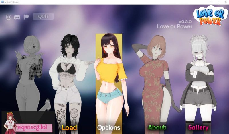 [SLG/汉化] 爱还是权力 Loveor Power-v0.3.0 PC+安卓汉化版 [1.5G游戏中文版下载|无需安装解压即玩-游界无限