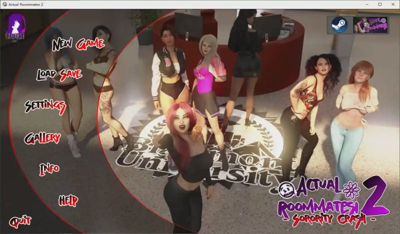 [SLG/汉化] 实际室友2-联谊会崩溃 Actual Roommates 2 – Sorority Crash [Ch.1 Public]游戏中文版下载|无需安装解压即玩-游界无限