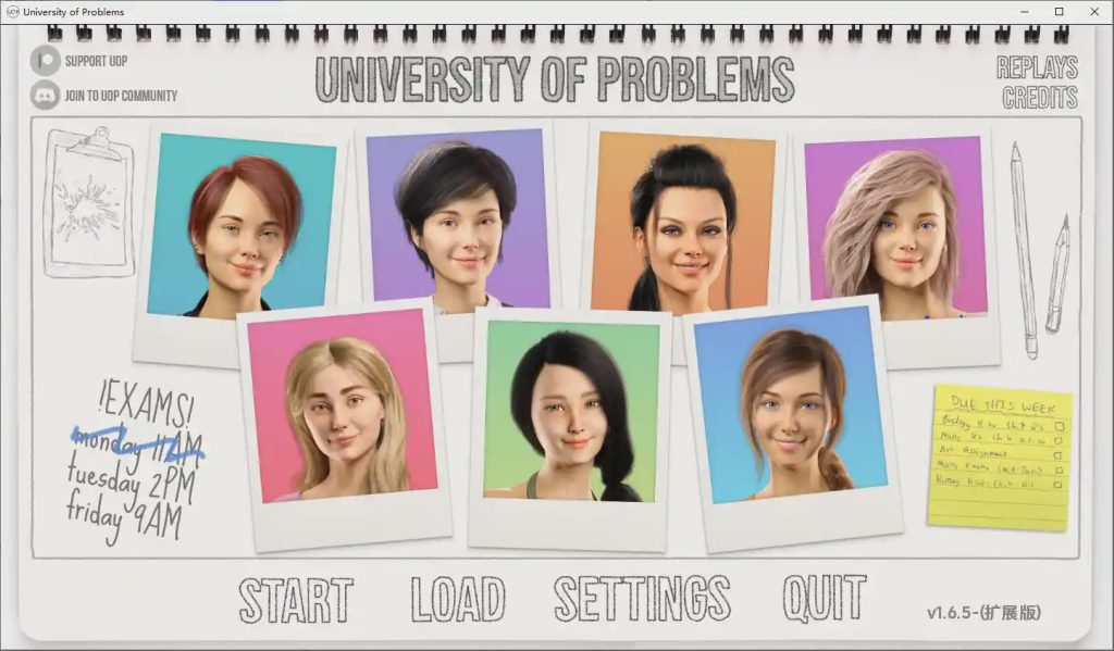 [欧美SLG/汉化] 问题大学 学院情缘 University of Problems v1.7.0 Extended PC+安卓汉化版16G游戏中文版下载|无需安装解压即玩-游界无限
