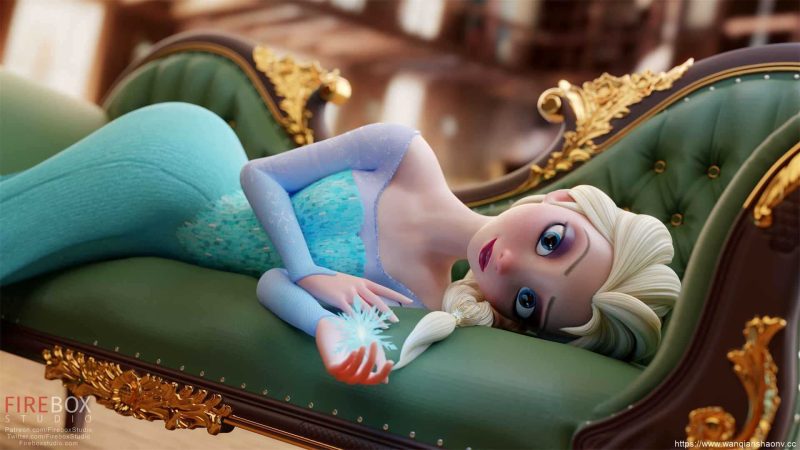 【3D同人/动画】冰雪奇缘-艾莎 Frozen-Elsa 动画+CG 【1G】游戏中文版下载|无需安装解压即玩-游界无限