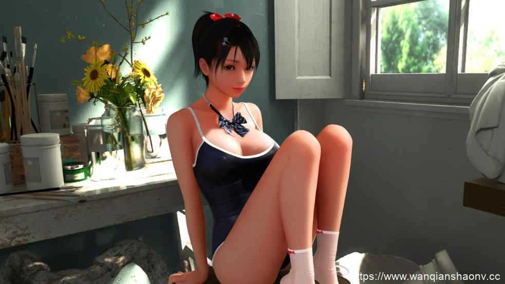 【3D同人/动画提取】KENZsoft 新作 3D女仆团队《秘密画室》【1G】游戏中文版下载|无需安装解压即玩-游界无限