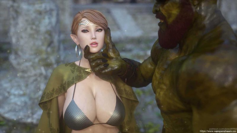 【3D/建模/CG】jared999d大佬作品 Elf Slave 1-4 全彩3D【400M】游戏中文版下载|无需安装解压即玩-游界无限